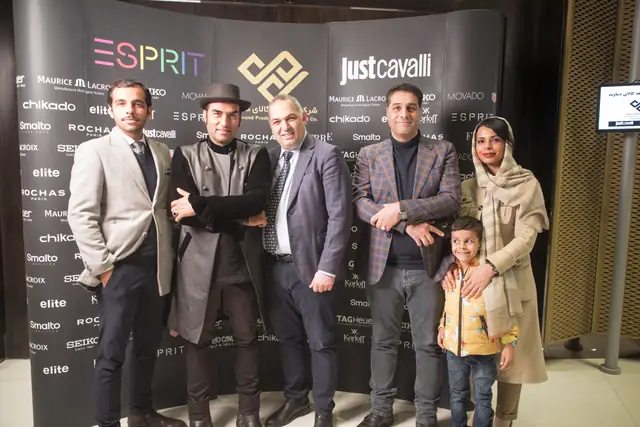 سمینار رونمایی برندهای سیکو شرکت توسعه کالای دماوند، در کنار خواننده رضا یزدانی و محمدرضا عمرانی و همسر و فرزندم